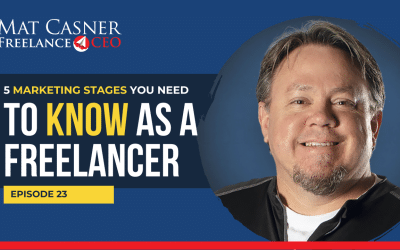 Ep. 23. The 5 Marketing Stages You Need To Know as a Freelancer